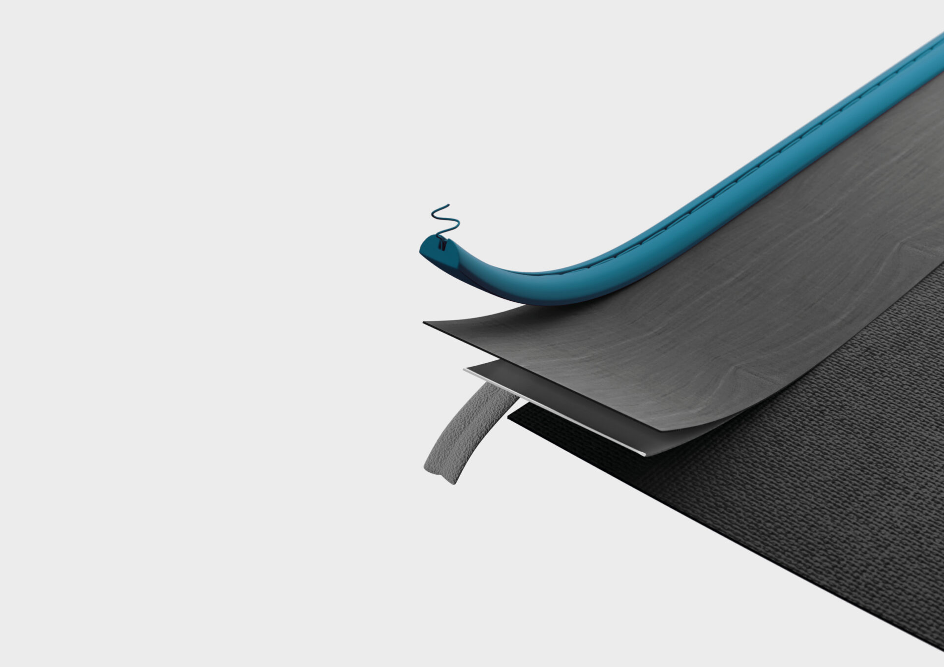 Medio vivo Gluetex NonVi Flex s (cambio rápido, para coser)