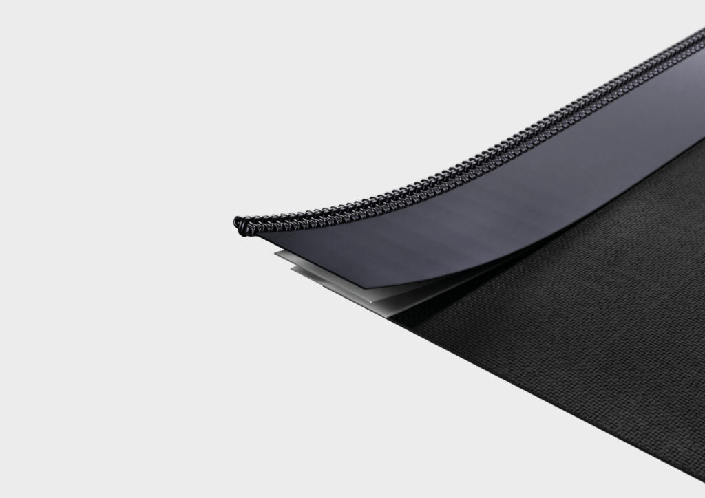 Cremallera lateral Gluetex GtZip para toldos ZIP