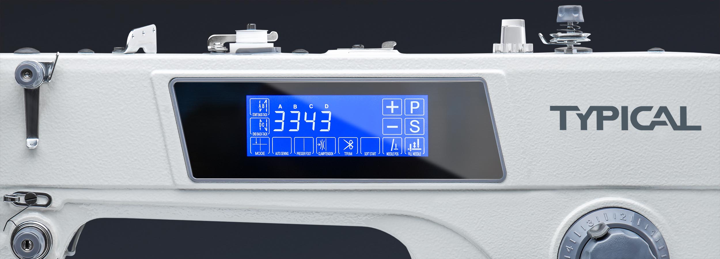 Typical GC6890 MD4 — Plana de pespunte electrónica
