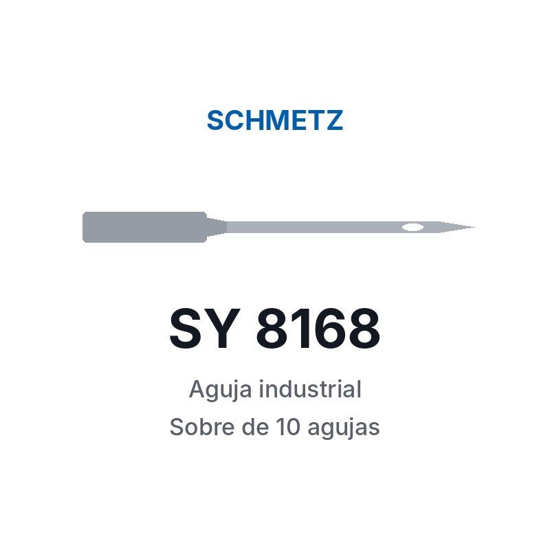 Agujas Schmetz SY 8168